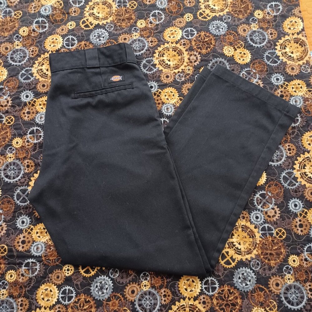 Men's black Dickies 874 pants - Size 35